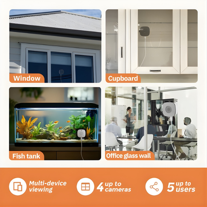 2K HD Window Security Camera